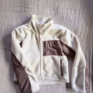 The North Face Cream Fleece Jacket
